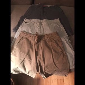 3 pair of size 34 shorts